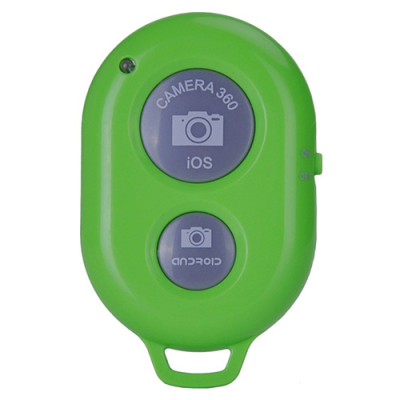 Bluetooth afstandsbediening voor telefoon groen