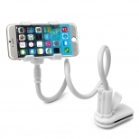 Telefoonhouder met flexibele arm wit