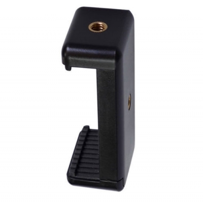Telefoonklem voor statief en selfiestick compact (5,5-8 cm)