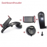 3 in 1 telefoonhouder: raam, ventilatie en dashboard