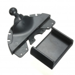 Telefoonhouder CD-speler zwart