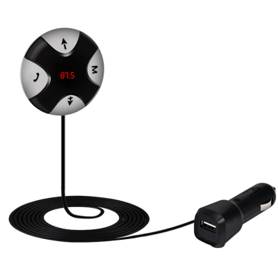 Magnetische bluetooth FM Transmitter met kabel