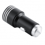 Autolader met bluetooth FM Transmitter en veiligheidshamer