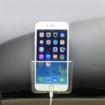 Telefoonhouder dashboard transparante box