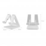 Smartphone en tablet standaard universeel wit