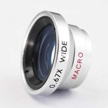 Lenzenset voor telefoon magnetisch - groothoek en macro