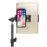 Tablet vloerstandaard met universele klem